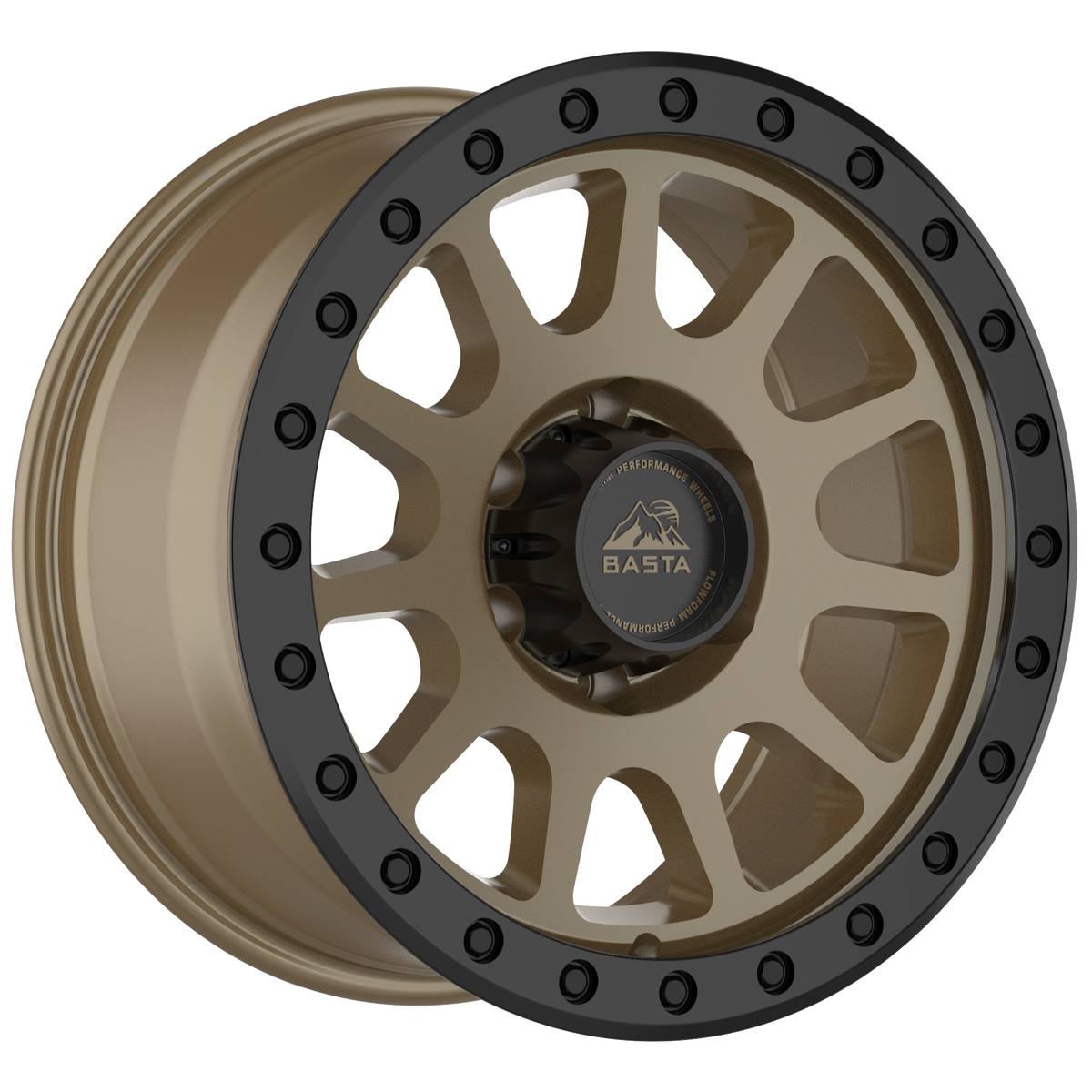 17" Basta RF1 Off-Road Wheels | Ultimate Strength for Any Terrain